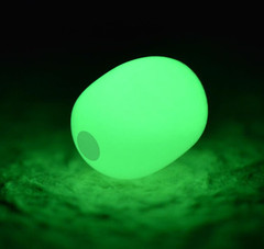 100pcs Soft Plastic Luminous Glow Fishing Beads, Beads Round Beads Fishing Lures