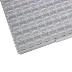 BOX-ALL enclosures 144 space w/ lids labels SMD SMT resistor Organizer 0805 0603