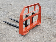 42″ 2,200 Pound Pallet Forks Attachment Fits Kubota Kioti Tractor Quick Attach