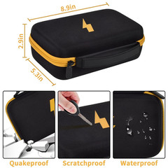 Protective Travel Storage Bag Hard Carrying Case for Fluke 87-V/ 88V/ 15B+/ 17B