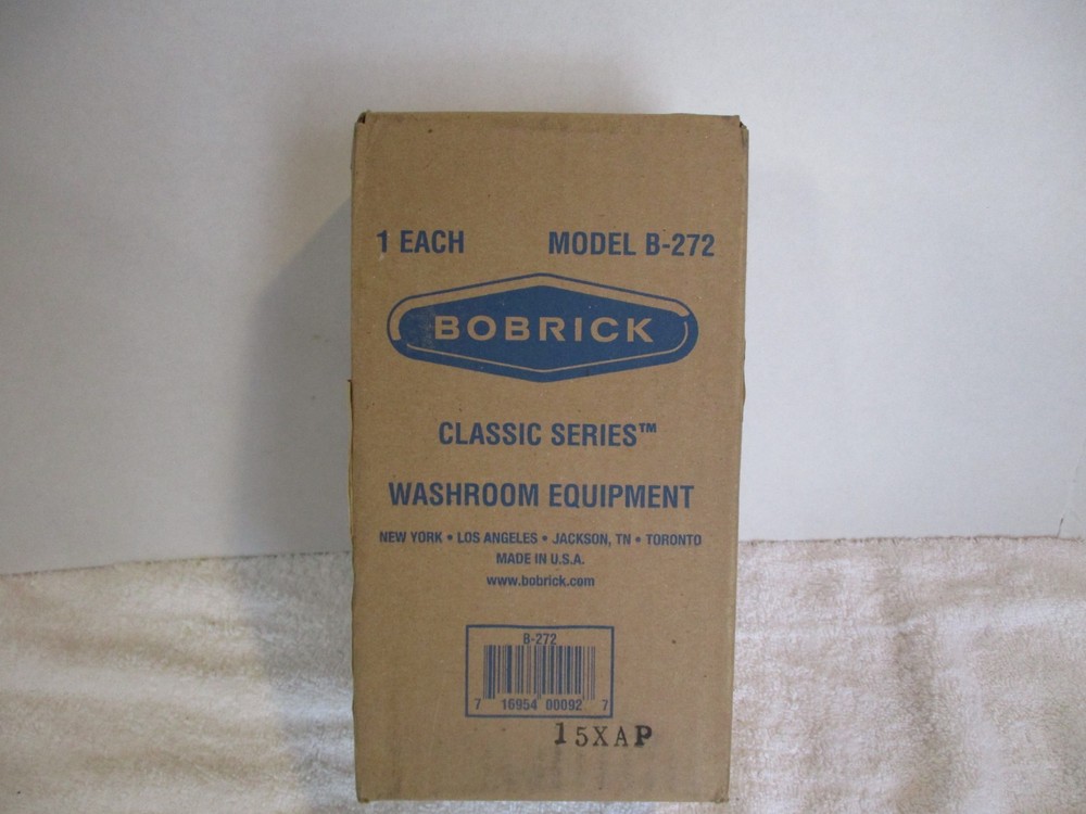 BOBRICK COMMERCIAL B-272 15XAP SURFACE MOUNTED SINGLE TOILET PAPER DISPENSER