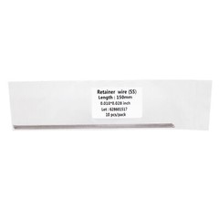10 Pcs Dental Orthodontic Flat Strand Stainless Steel Lingual Retainer Wire