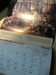 HISTORY OF POLAND JAN MATEJKO ART PAINTINGS in 2025 Wall Calendar ENGLISH/POLISH
