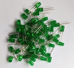 10 pcs 5mm LEDs Red, Yellow, Green, Blue, Clear -Choose color