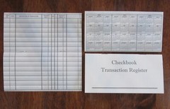5 CHECKBOOK TRANSACTION REGISTER CHECK BOOK REGISTER CALENDAR 2024 2025 2026