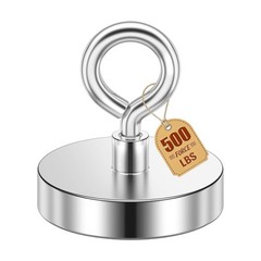 Ultimate Heavy Duty 500 lbs Neodymium Magnet – Perfect for Fishing Adventures