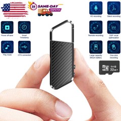 32GB Mini Hidden Digital Audio Voice Activated Recorder Smart MP3 Playback Small
