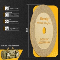 Diamond Cutting Wheel 2 Inch Die Grinder Cut Off Wheel Metal & Stainless Steel