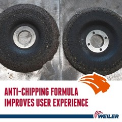Weiler 57121 Tiger 4-1/2″ Grinding Wheel, Type 27, 1/4″ Thick, A24R… Fast Ship
