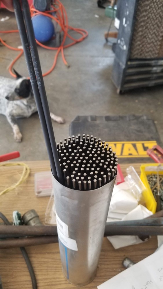Techalloy Cast iron welding rod ni-55 welding rod 1/8″x14″ 10 lb tube