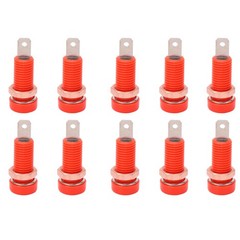 10pcs Banana Jack Socket Durable Connectors For Electronic Instruments