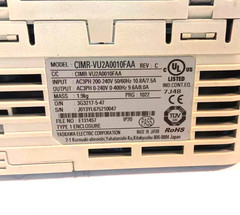 3 HP AC Drive Yaskawa V1000 CIMR-VU2A0010FAA REV. C, 200-240V 1-Phase Input