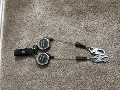 SafeWaze Latitude Edge 8′ Dual Cable SRL w/ Rebar Hooks 023-5356