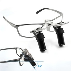 6.0X Dental Surgical 48° Ergo Loupes Optical Lens Flip-up Magnifying Glasses