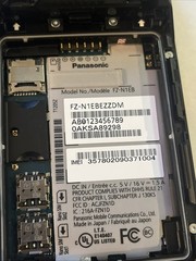 Good Panasonic FZ-N1EB ToughBook Mobile HandHeld Scanner 32GB Dual Sim Unlocked