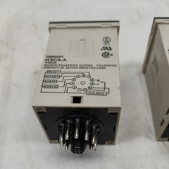 3X Omron H3CA-A Digital Timer Relay 11 pin With Relay Socket 27E892