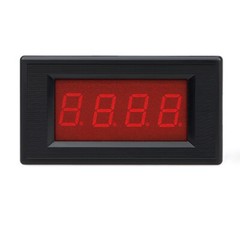 DC 200uA Red LED Digital Microampere Ammeter Panel Digit Current Meter 0-200uA