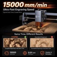 Carverall K15PRO 5W Laser Engraver Machine for Wood Leather Acrylic DIY Gifts