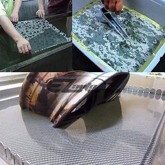 19″x38″ Hydrographic Film Hydro Dipping Dip Water Transfer Black Carbon Fiber #6