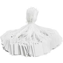 220 Pack White Price Tags with String Attached Marking Price Tags Price Labels D