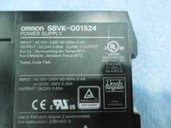 Omron Model: S8VK-G01524 Power Supply.