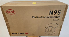 BYD CARE ❤️ N95 FOLDABLE RESPIRATOR CASE 📦 OF 960PCS INDIVIDUALLY SEALED