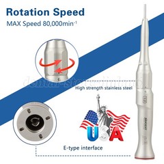 Dental 1:2 Increasing Surgical Osteotomy Handpiece Straight E-type HP Φ2.35mm