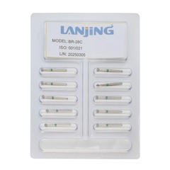 Multi-Use Dental Burs Diamond Dia-Burs Ball Round Coarse Grit BR-28C 801/021C
