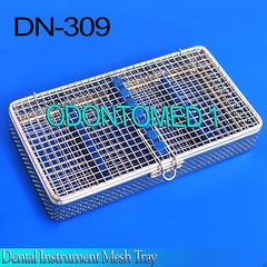 Dental Instrument Sterilization Cassette for 7pcs Stainless Mesh Tray DN-309