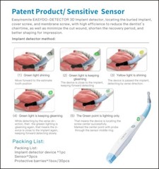 Dental Implant Spotter Detector 3D Smart Locator Sensor 270°Finder Rotating Head