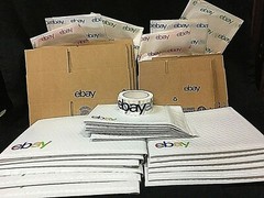 Ebay Shipping Supplies KIT,Bubble Padded MAILER Envelopes, Tape & Tissue & Boxes