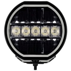 7″ Round LED Headlight 46015 45960 Dipped Beam Position Light