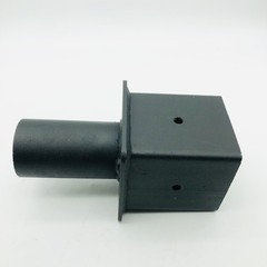 4 Inch Square Pole Bracket Tenon Adapter, Pole Top Mount for LED Street Light