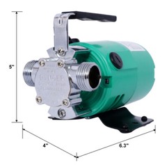 Water Transfer Pump 115V 330 Gallon Electric Utility Pump w/6′ Water Hose Kit