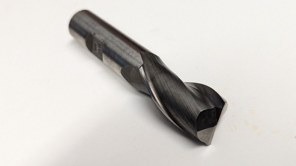 Reground Regal 3/4″ 0.710″ Center Cutting End Mill, 2-Flute, 3-1/2″ OL, Sharp