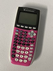 Texas Instruments TI-84 Plus Silver Edition Pink Graphing Calculator UNTESTED