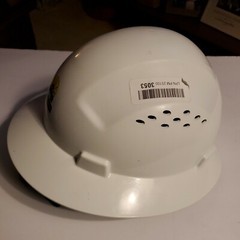 KwikSafety Full Brim Style Hard Hat ANSI OSHA Type 1 Class C, 52-63 cm.