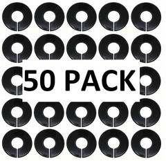 Black Round Plastic Blank Rack Size Dividers – Multi-Pack