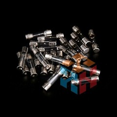100Pcs 5x20mm Quick Blow Glass Tube Fuse Assorted Kits Fast Action Glass Fuses