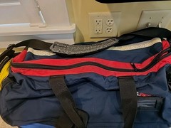LA Rescue USA O2 To Go Plus EMS Bag. Multicolor Reflective Over $200 Retail