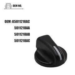 3PCS AC Heater Switch Control Knob Compatible with Wrangler 1999-2006 Year, for