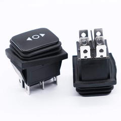 3Pcs Waterproof Momentary Rocker Switch (On)/Off/(On), DC 12V 10A Toggle Power B