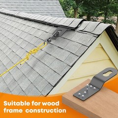 High-Strength Aluminum Roof Anchors – Easy to Install Fall Protection Clips