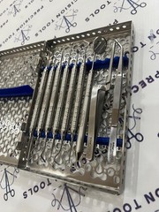Hu-Friedy Dental Composite Instruments Set of 9 PCS with Sterilization Cassette