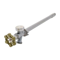Everbilt 1/2 in x 12 in Brass Anti-Siphon Frost Free Sillcock Valve 104-519EB