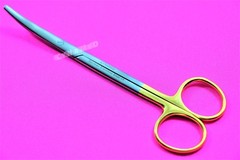 NEW PREMIUM GERMAN T/C Baby Metzenbaum Scissors Surgical Instruments 5.5″ CURVED
