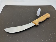 Dexter USA Skinning Knife Wood Handle 6inch Curved Hi Carbon Steel FactorySecond