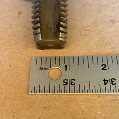 Hanson Whitney NPT Plug Tap 1-1/8” 7 NS HS GH4 Industrial Tap Bit USA #35017