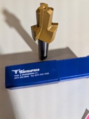 Taurus Tool 621849 STRAIGHT SHANK Port Contour Milling Bit