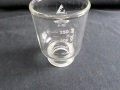 Kimble Deltaware 300mL Glass Vacuum Micro Filtration Funnel 47mm Chipped, 93705